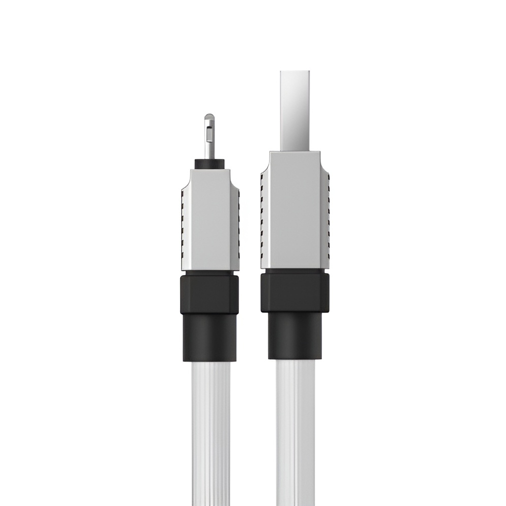 Baseus Cable CoolPlay Series USB-A to Lightning 2.4A 12W 1m, White - Image 3