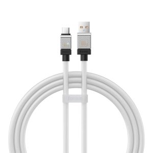 Baseus Cable CoolPlay Series USB-A to Type-C 5A 100W 1m, White