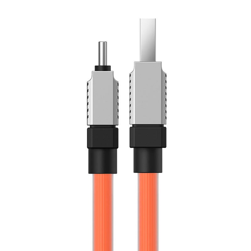 Baseus Cable CoolPlay Series USB-A to Type-C 5A 100W 1m, Orange - Image 3