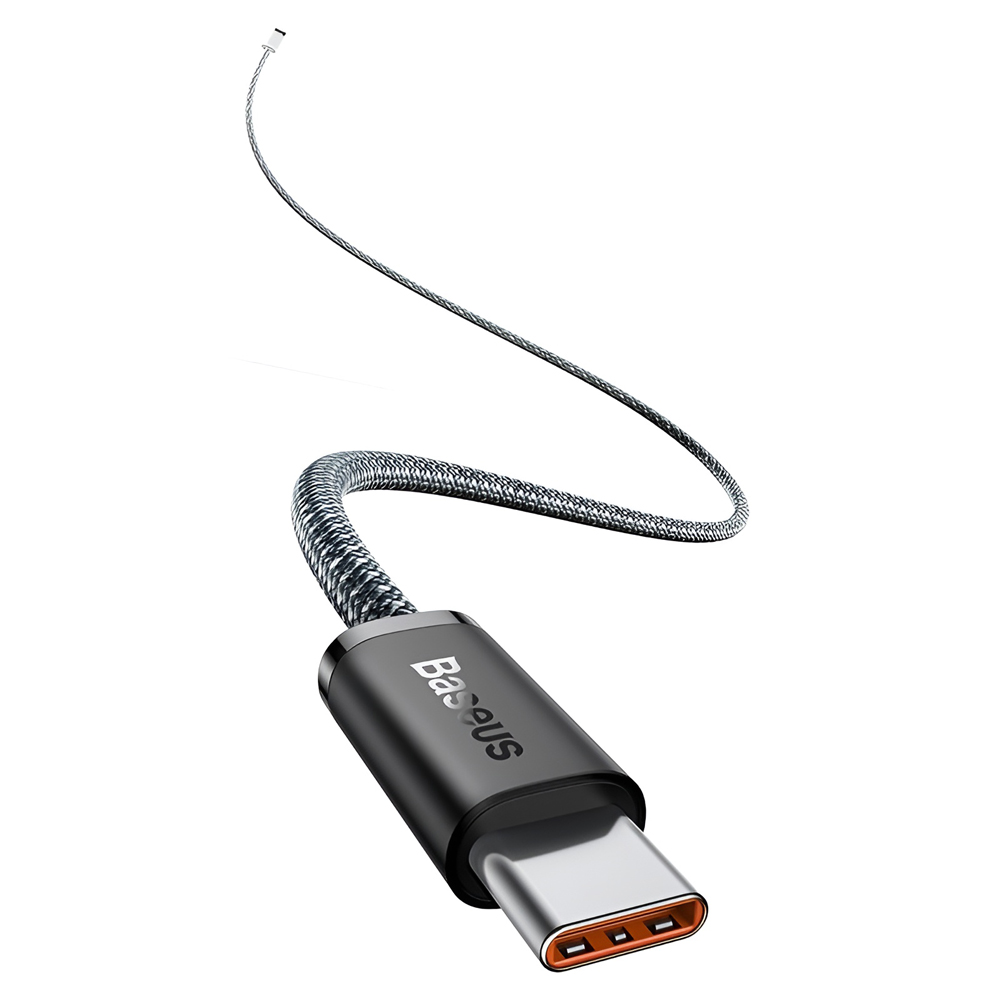 Baseus Cable Type-C to Type-C 100W 1m Dynamic Series, Slate Gray - Image 3
