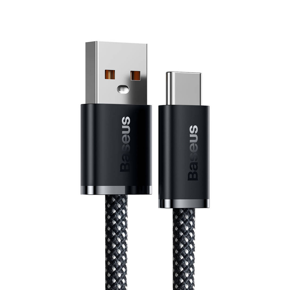 Baseus Cable USB-A to Type-C 100W 2m Dynamic Series, Gray (Damaged Box) - Image 2