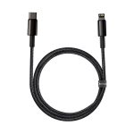 Baseus Cable Type-C to Lightning Tungsten Gold Fast Charging PD 20W 1m, Black