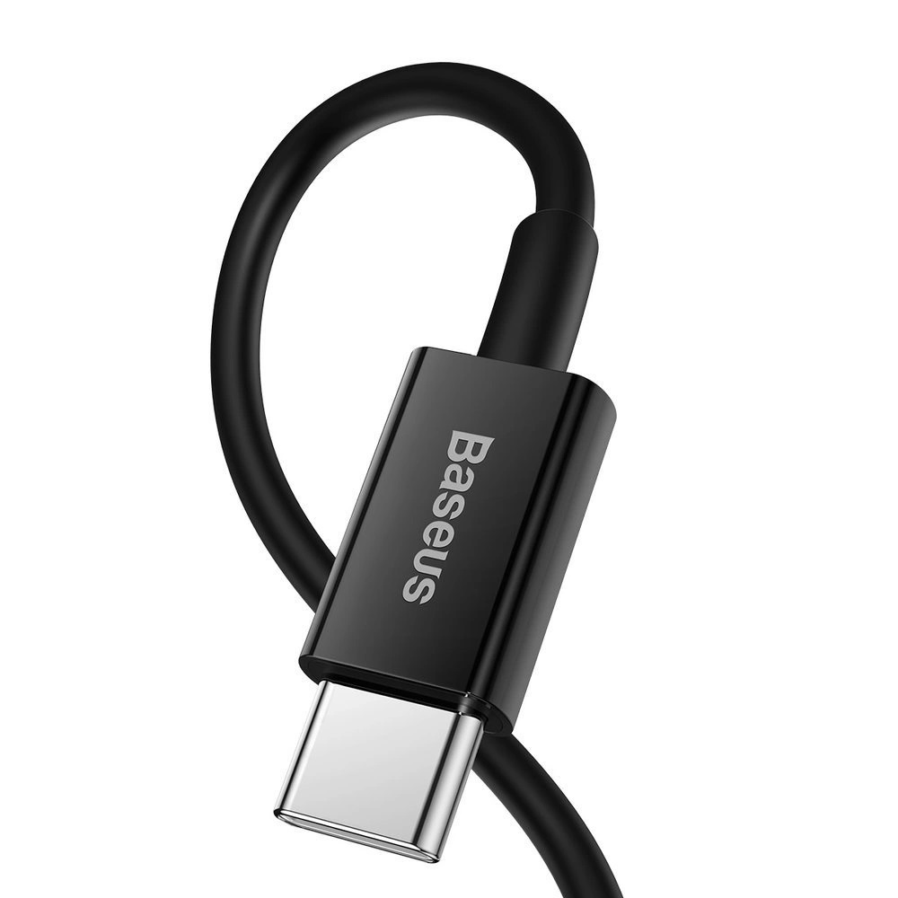Baseus Cable Type-C to Lightning Superior Series Fast Charging PD 20W 1m, Black - Image 3