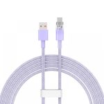Baseus Cable Explorer Smart Temperature USB-A to Type-C 5A 100W 2m, Purple