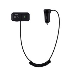 Baseus Car Charger MP3 Typed S-16 2xUSB 3.1A, Black