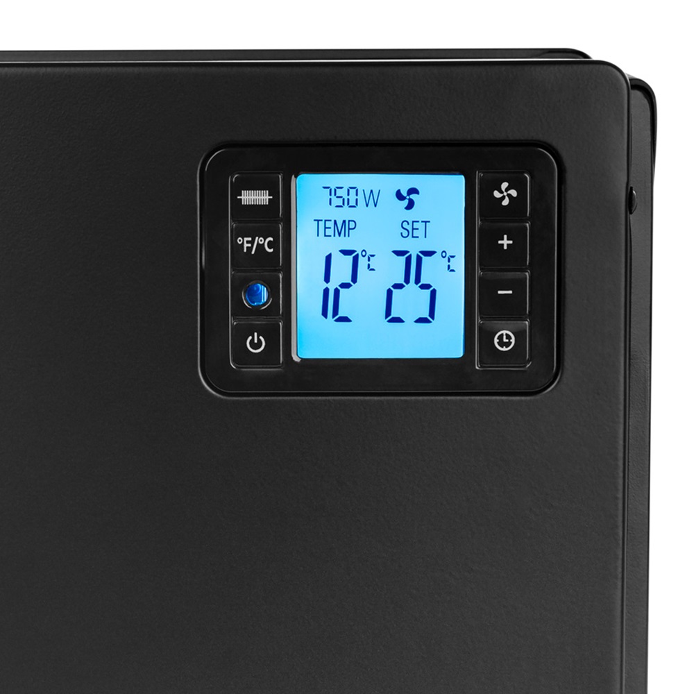 NOVEEN Convector Heater CH7100 LCD Smart Black - Image 3