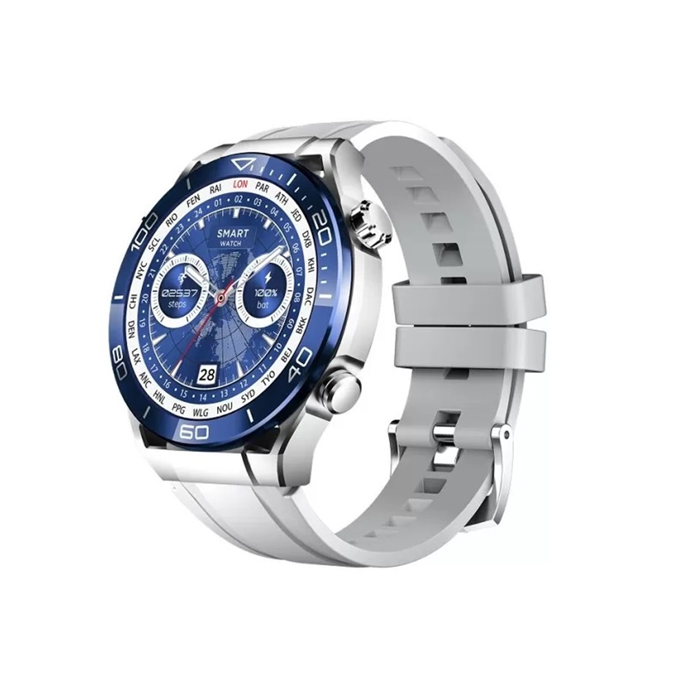 Charome Smart Watch HD Call T11 Amoled Display, Silver - Image 2