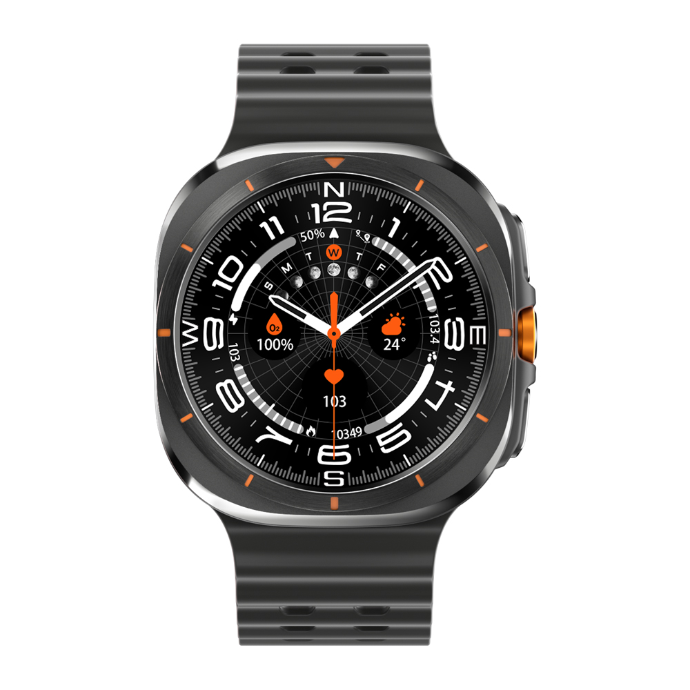Charome Smart Watch HD Call T14 Amoled, Black - Image 2