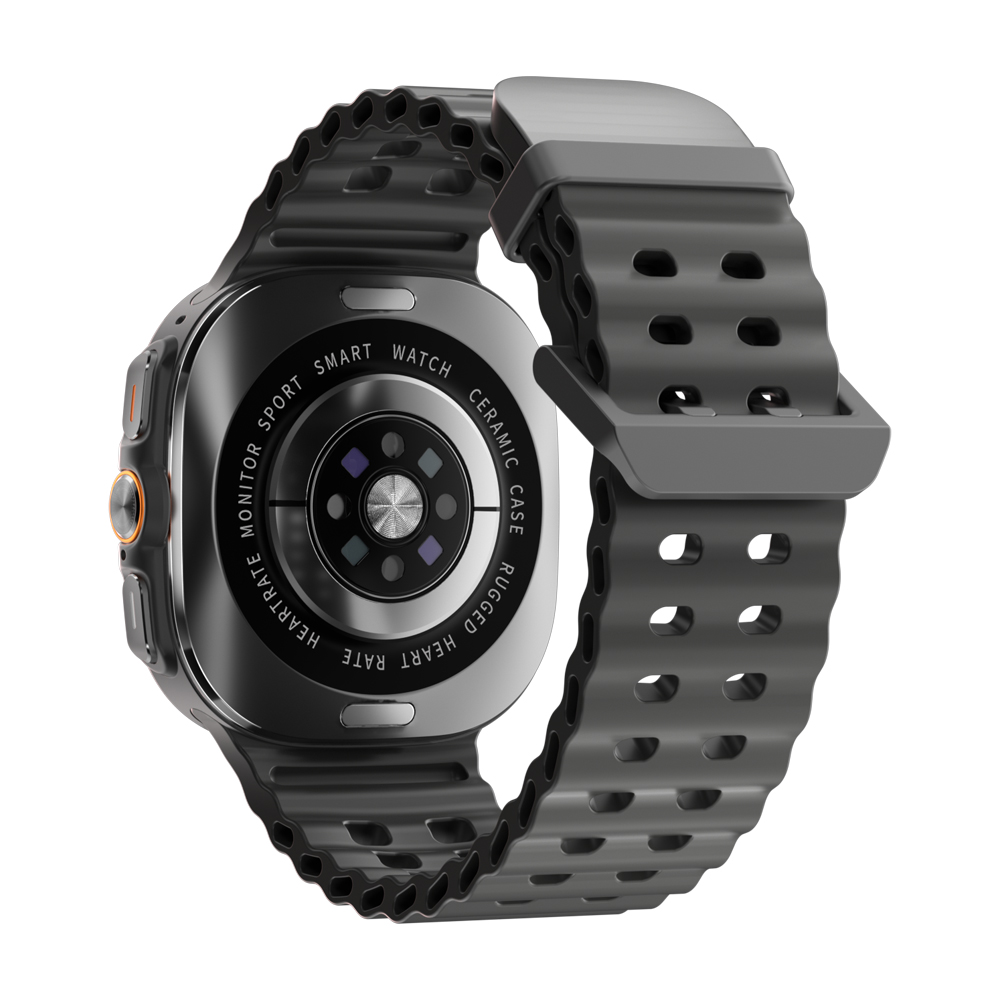 Charome Smart Watch HD Call T14 Amoled, Black - Image 4