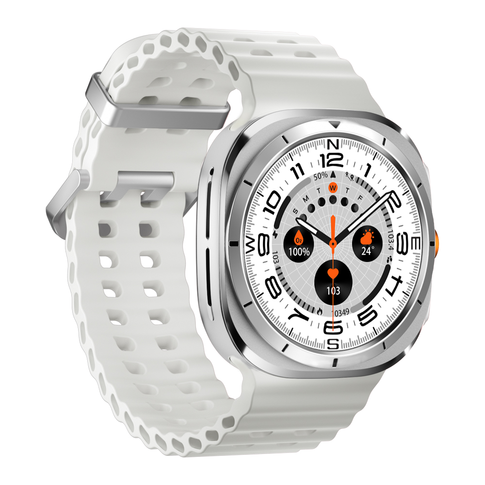Charome Smart Watch HD Call T14 Amoled, Silver - Image 3