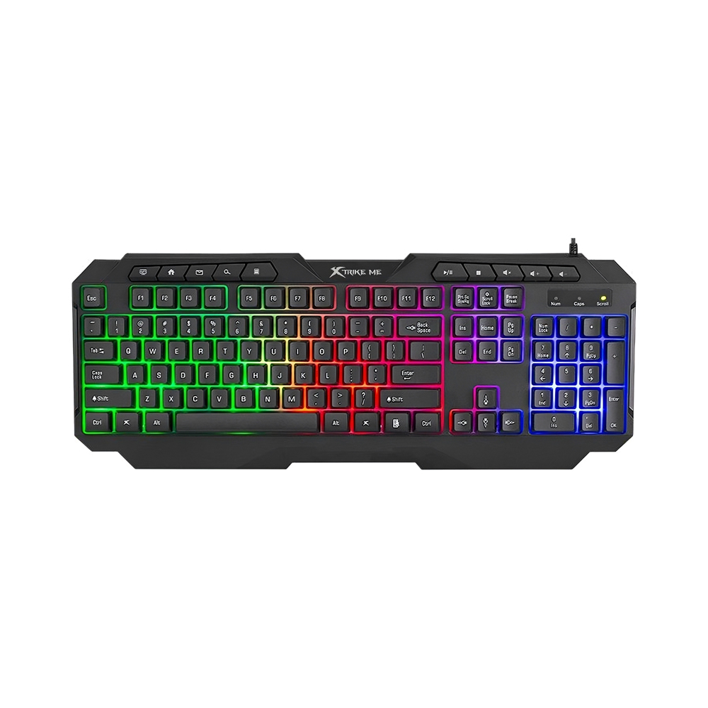 Xtrike Me Combo Keyboard+Mouse+Mousepad+Headset CMX-415 Gaming Kit RGB - Image 3