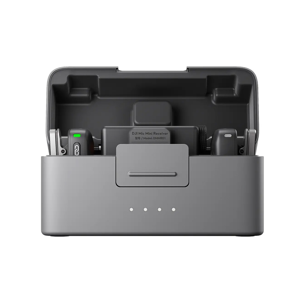 DJI Mic Mini (2 TX + 1 RX+ Charging case) Wireless Lavalier Microphone