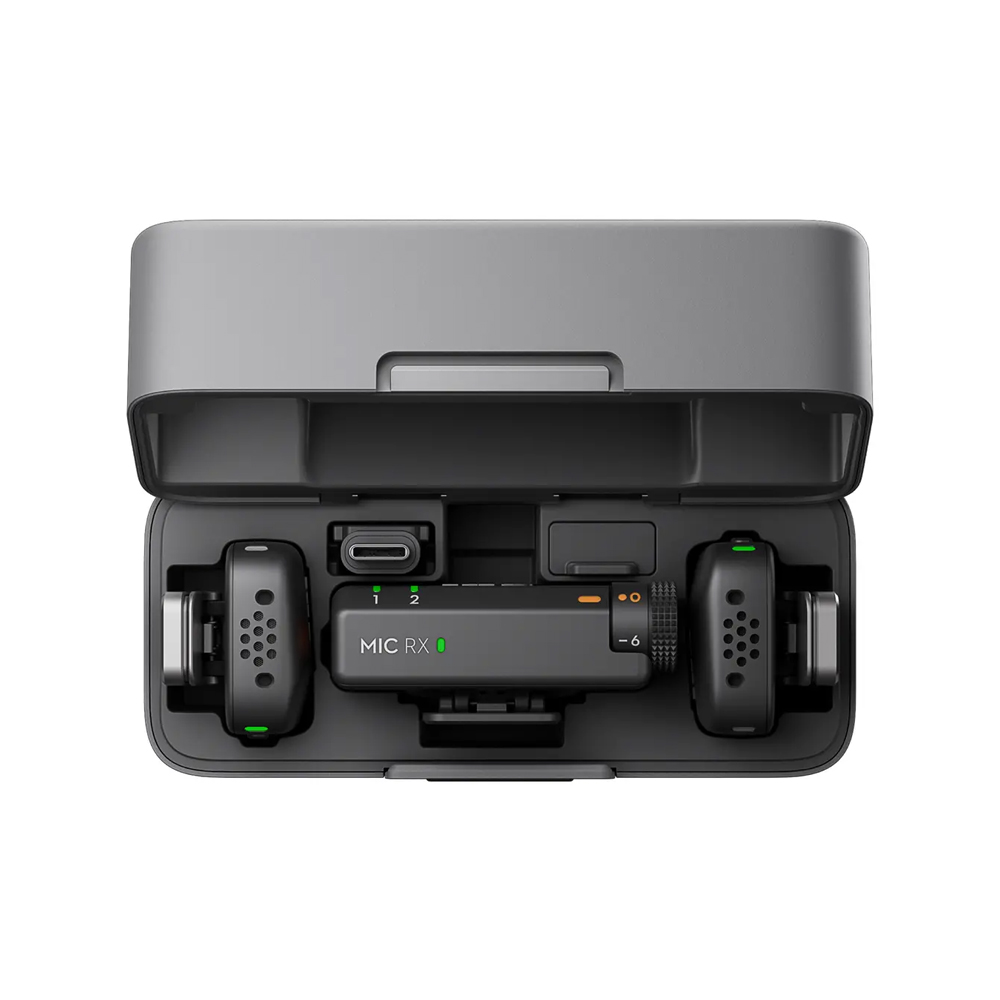 DJI Mic Mini (2 TX + 1 RX+ Charging case) Wireless Lavalier Microphone - Image 3