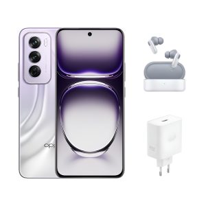 OPPO Reno 12 Pro 5G 12/512GB Nebula Silver + OPPO TWS Headphones Enco Buds2 Pro + OPPO Power Adapter SUPERVOOC 80W