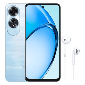 OPPO A60 8/256GB Ripple Blue + OPPO Earphones Type-C MH135-3 White