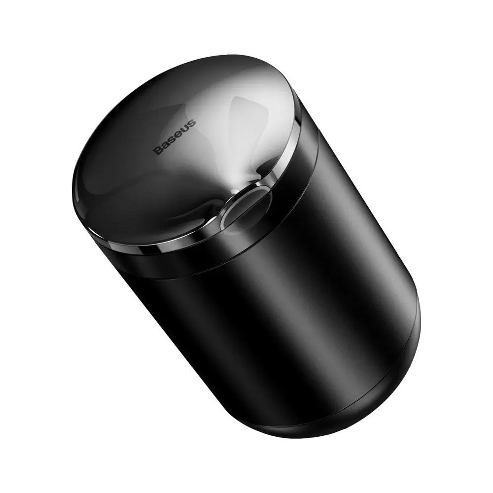 Baseus Premium Car Ashtray, Black - Image 2