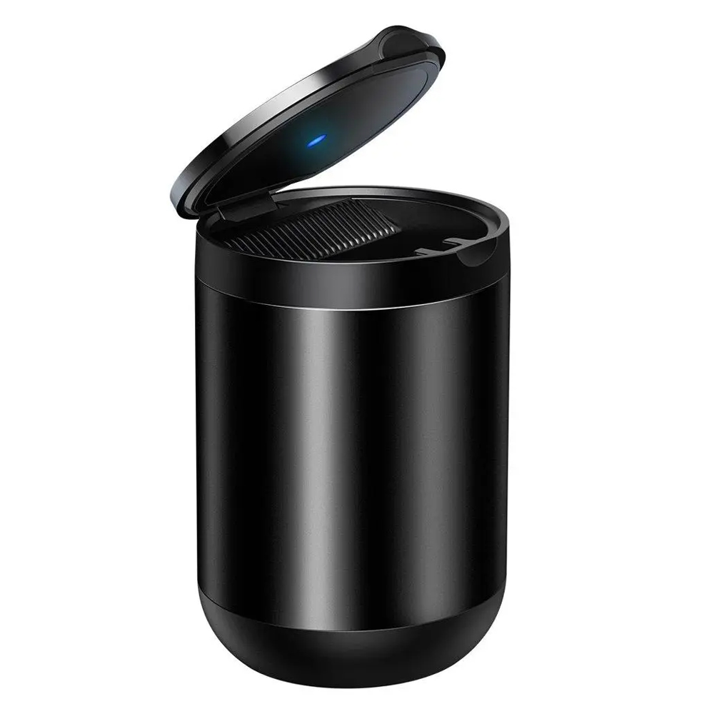 Baseus Premium Car Ashtray, Black - Image 3