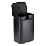 Dirt Devil Pedal Bin 2x12 L Soft Close Black DDPBIN2X12