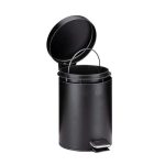 Dirt Devil Pedal Bin 3 L Powder Coated Black DDPBIN3