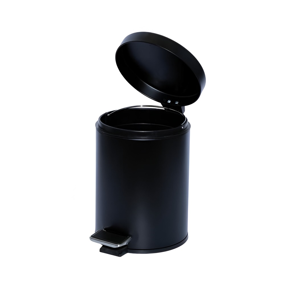 Dirt Devil Pedal Bin 3 L Powder Coated Black DDPBIN3 - Image 3