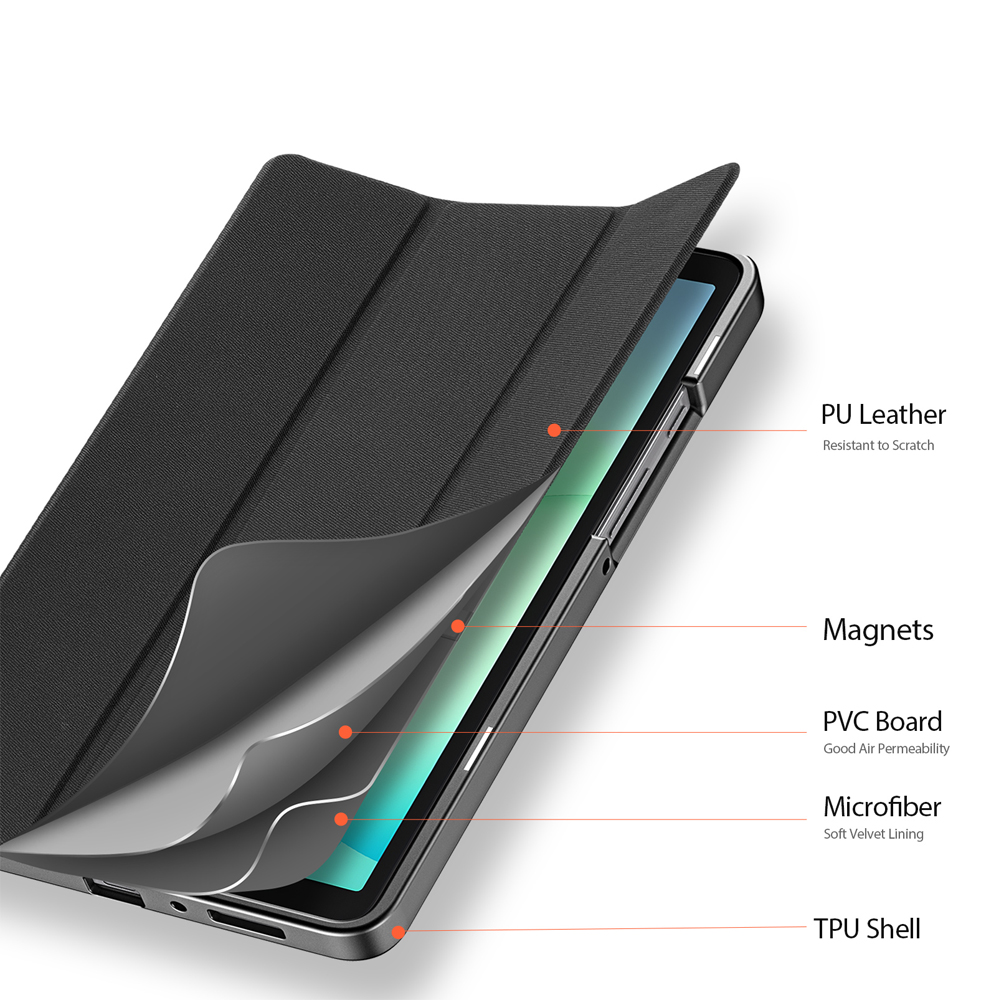 DUX DUCIS Tablet Case Samsung Tab A11 / A9 DOMO, Black - Image 2