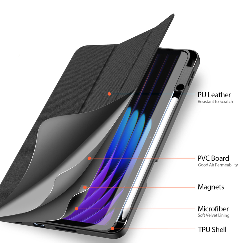 DUX DUCIS Tablet Case Xiaomi Pad 8 / 8 Pro / 7 / 7 Pro DOMO, Black - Image 2
