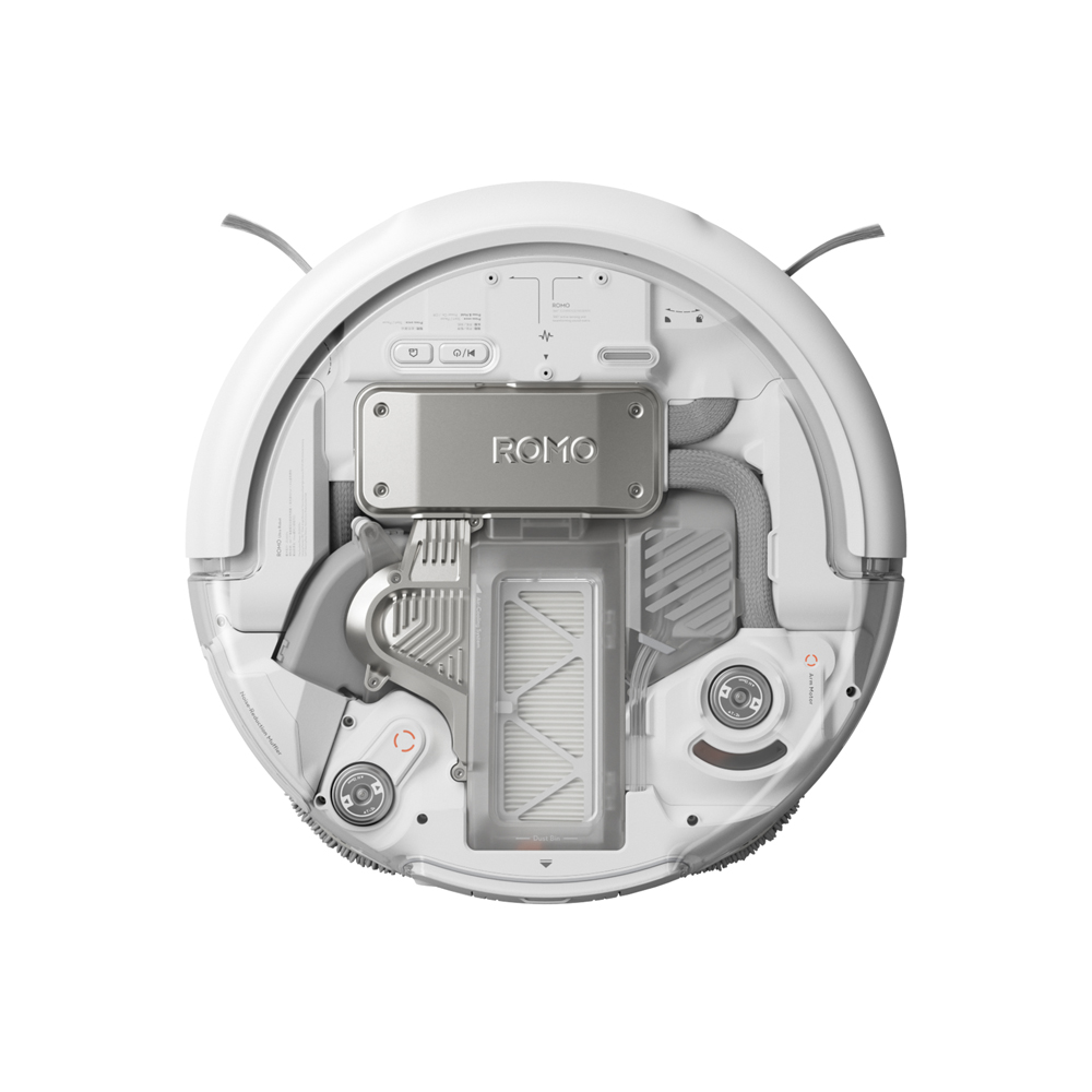 DJI Robot Vacuum Cleaner ROMO A, White - Image 3