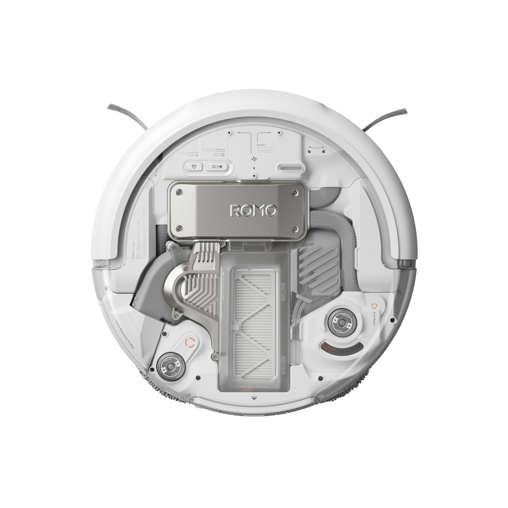 DJI Robot Vacuum Cleaner ROMO P, White - Image 3