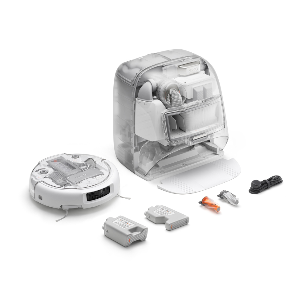 DJI Robot Vacuum Cleaner ROMO P, White - Image 4