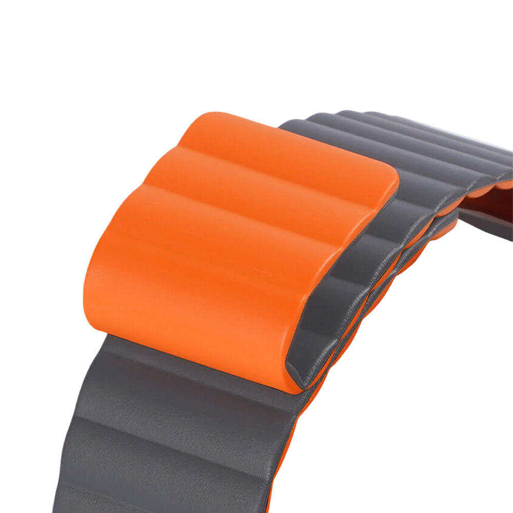DUX DUCIS Strap Silicone Chain Apple Watch 42MM/44MM/45MM, Grey - Image 2