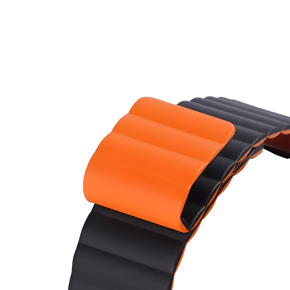 DUX DUCIS Strap Chain Version Apple Watch Strap Ultra 49MM, Black - Image 3