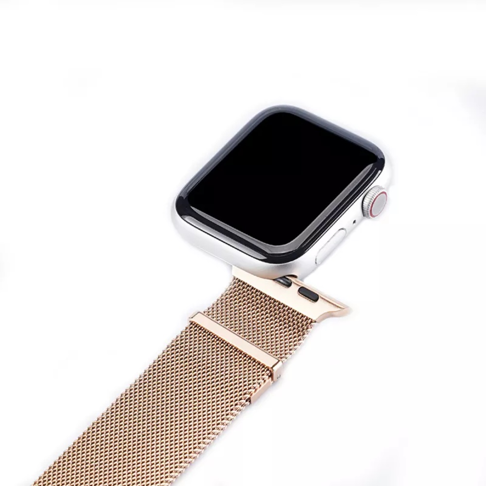 DUX DUCIS Strap Milanese Version Apple Watch 38MM/40MM/41MM, Gold - Image 2