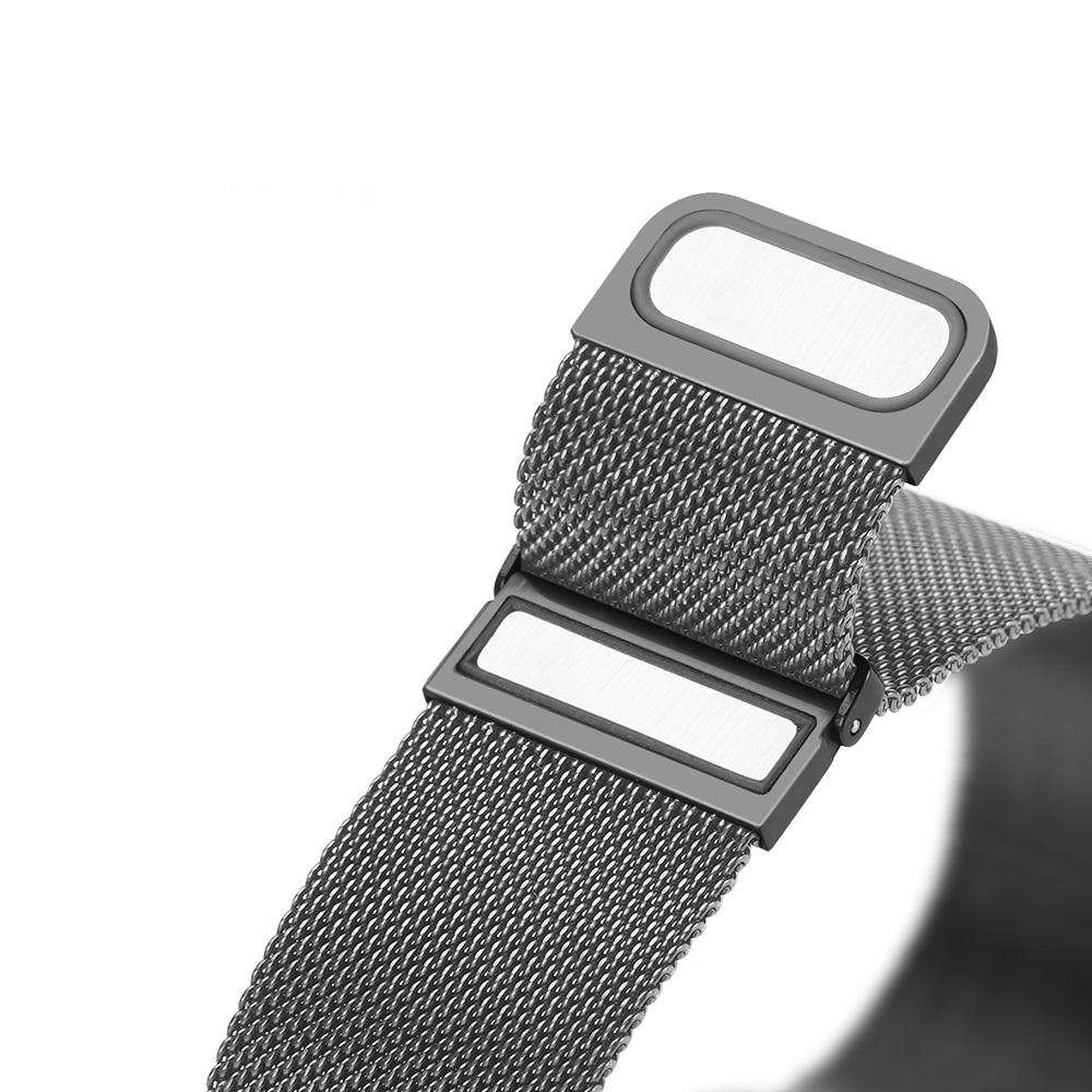 DUX DUCIS Strap Milanese Version Apple Watch 42MM/44MM/45MM, Gun Grey - Image 2