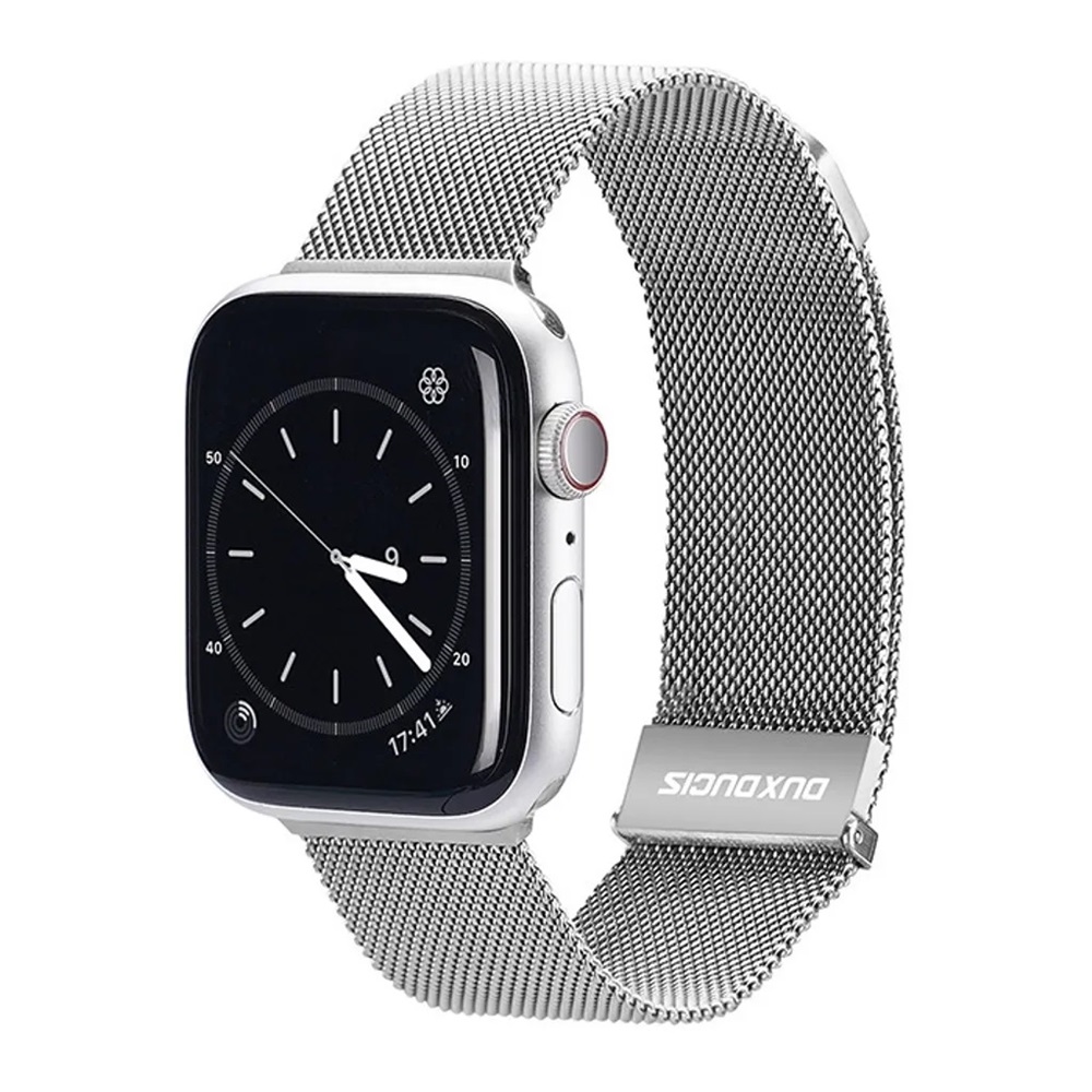 DUX DUCIS Strap Milanese Version Apple Watch 42MM/44MM/45MM, Silver