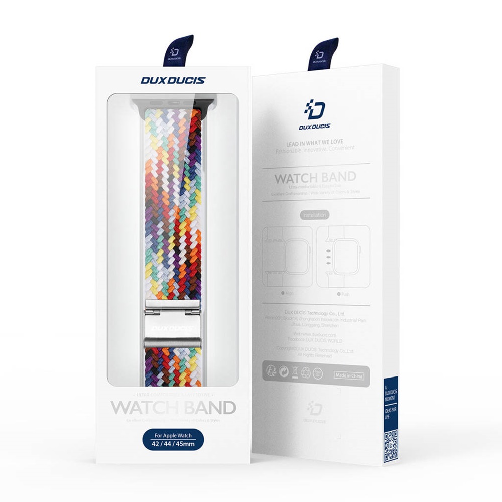 DUX DUCIS Strap Mixture II Version Apple Watch 38MM/40MM/41MM, Rainbow - Image 3