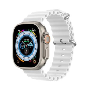 DUX DUCIS Strap Ocean Wave Version Apple Watch 42MM/44MM/45MM, White