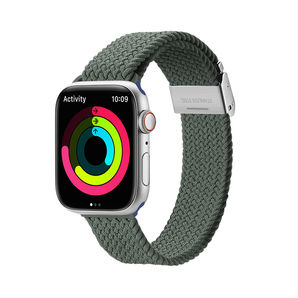 DUX DUCIS Strap Mixture II Version Apple Watch 42MM/44MM/45MM, Olive Green