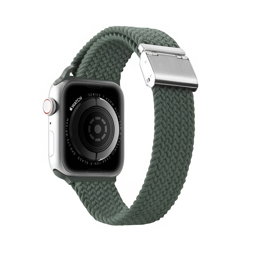 DUX DUCIS Strap Mixture II Version Apple Watch 42MM/44MM/45MM, Olive Green - Image 2