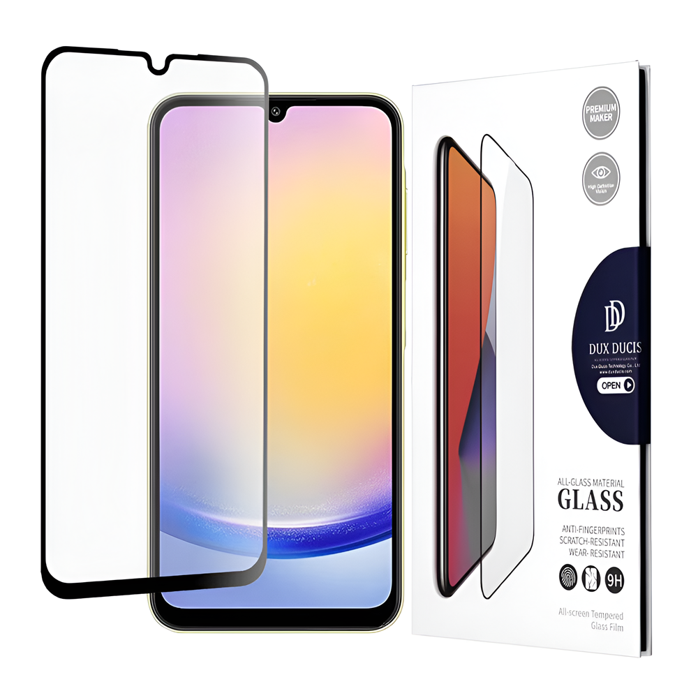 DUX DUCIS Tempered Glass 9D Samsung A25, Black