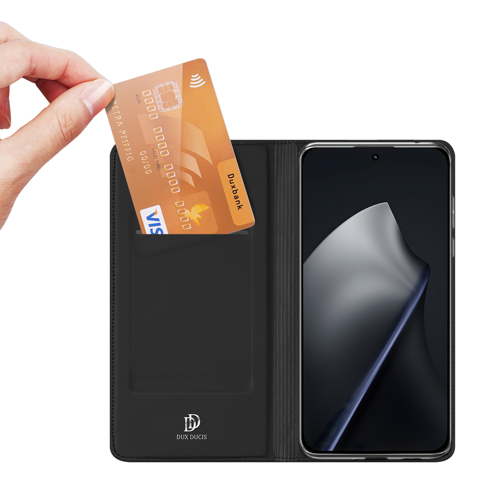 DUX DUCIS Case Flip SKINPRO Xiaomi 15T, Black - Image 3
