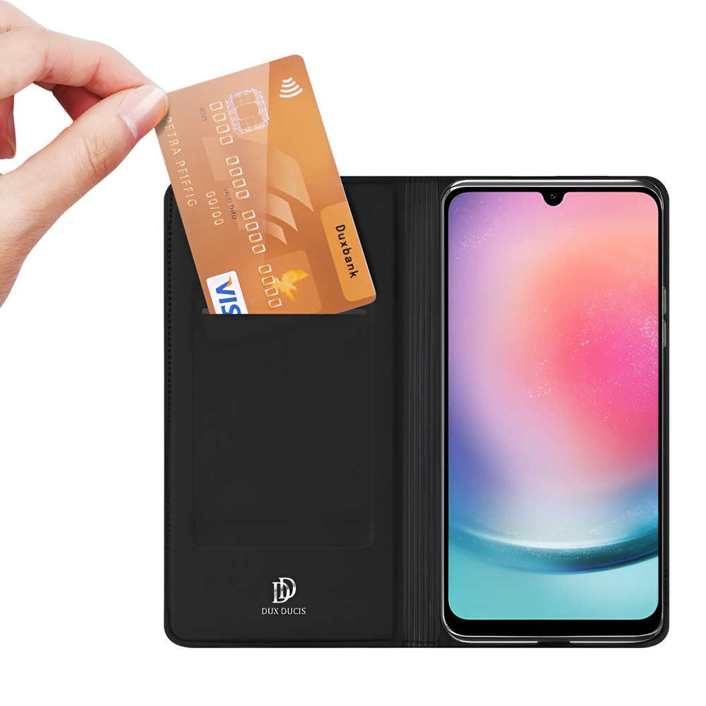 DUX DUCIS Case Flip SkinPro Samsung A25 5G, Black - Image 2
