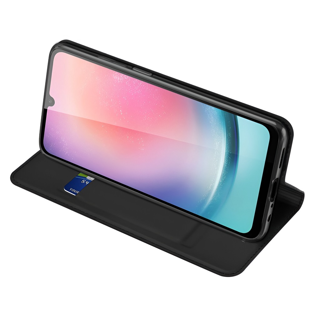 DUX DUCIS Case Flip SkinPro Samsung A25 5G, Black - Image 3