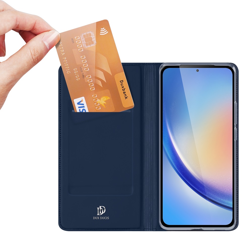 DUX DUCIS Case Flip SkinPro Samsung A35 5G, Blue - Image 3