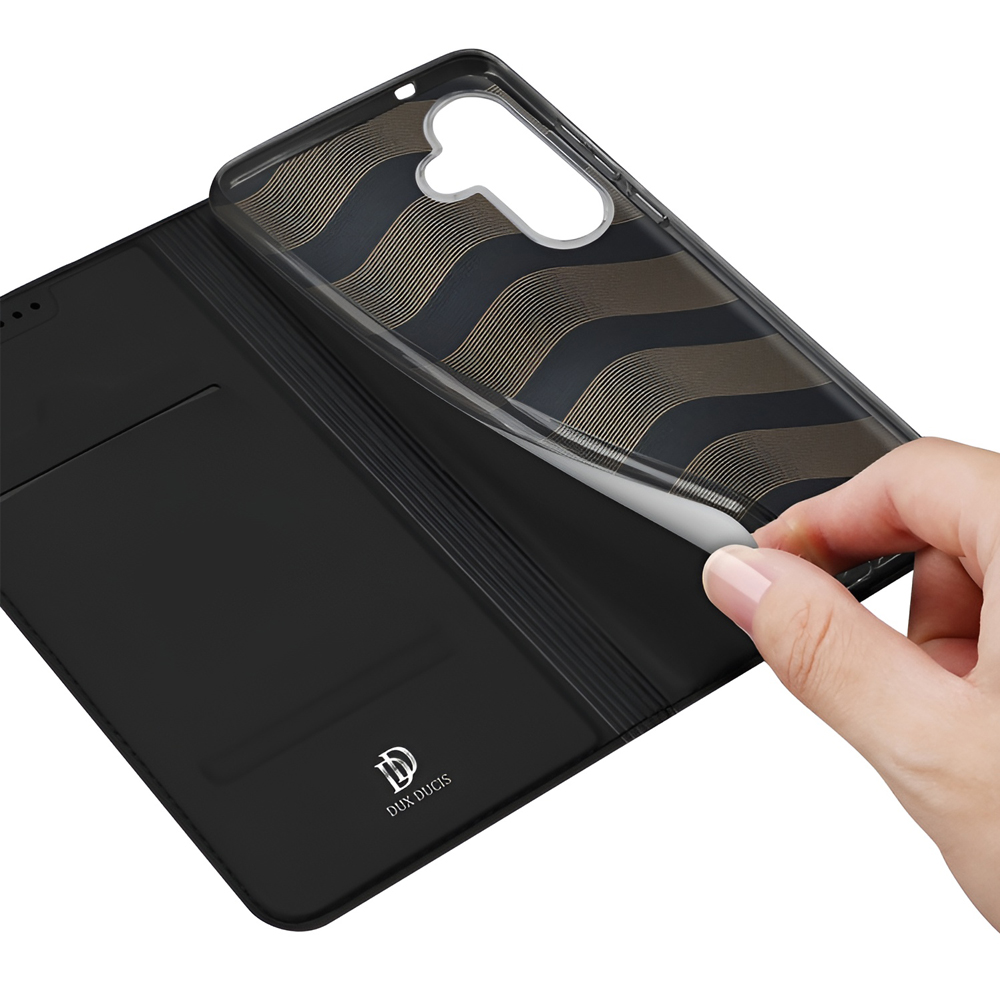 DUX DUCIS Case Flip SkinPro Samsung S25, Black - Image 3