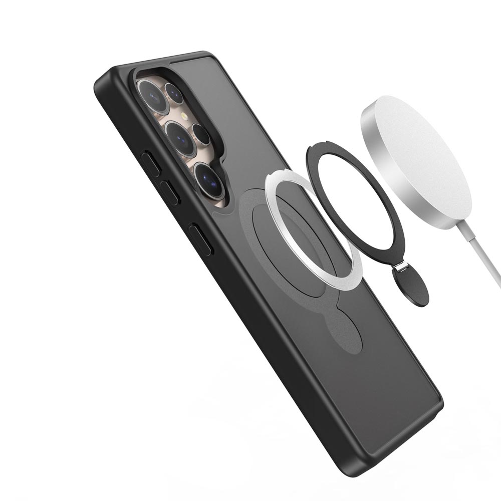 DUX DUCIS Case Samsung Galaxy S25 Ultra Yind Mag 360 Stand, Black - Image 2