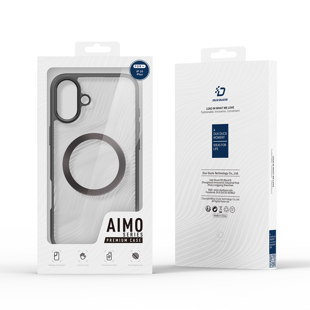 DUX DUCIS Case iPhone 16 Plus AIMO with MagSafe, Black - Image 3