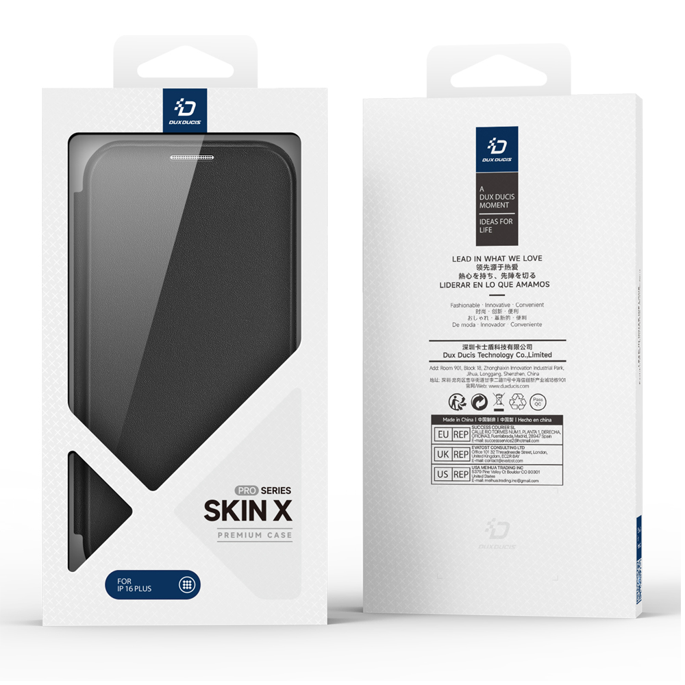 DUX DUCIS Case iPhone 16 Plus Skin X Pro with MagSafe, Black - Image 3