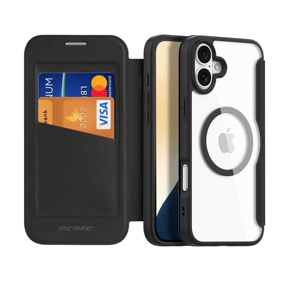DUX DUCIS Case iPhone 16 Skin X Pro with MagSafe, Black - Image 2