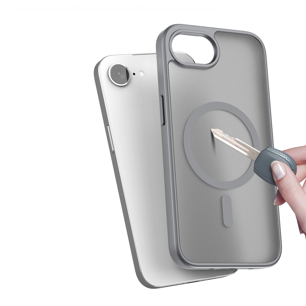 DUX DUCIS Case iPhone 16E Yind Mag, Grey - Image 2