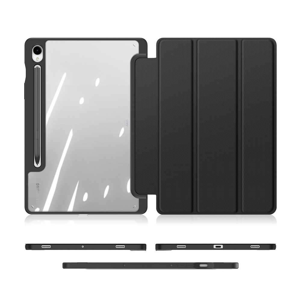 DUX DUCIS Tablet Case Samsung Tab S10 Lite / S10 FE / S9 / S9 FE Toby, Black - Image 3